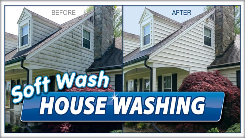 soft wash house cleaning